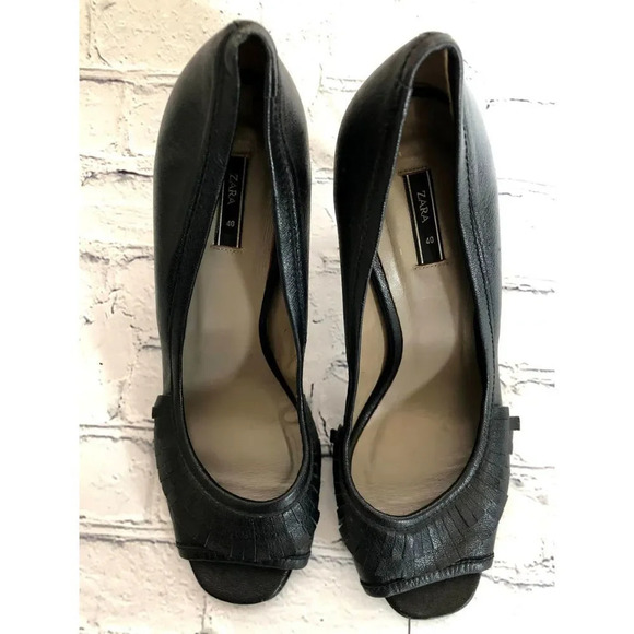 Zara Shoes - Pre- Owned Zara Heels Size 10